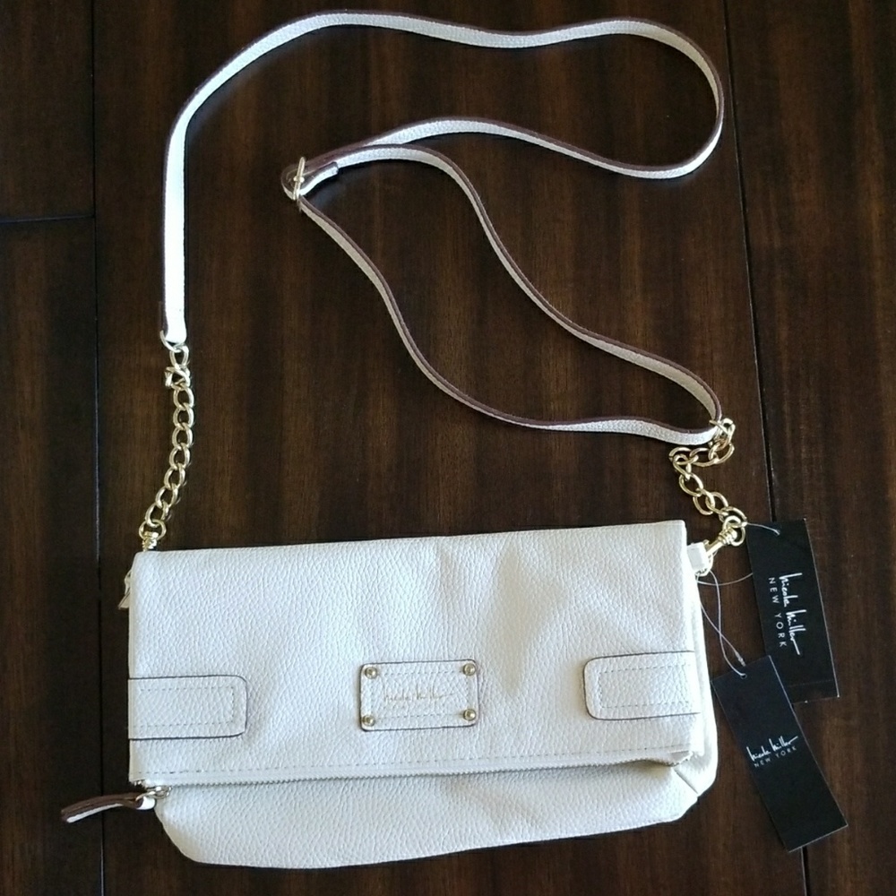 NICOLE MILLER fold- over crossbody bag